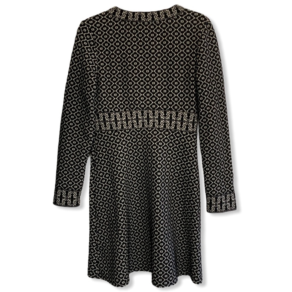 Max Studio Euc V Neck Geometric Patterned Stretch… - image 7